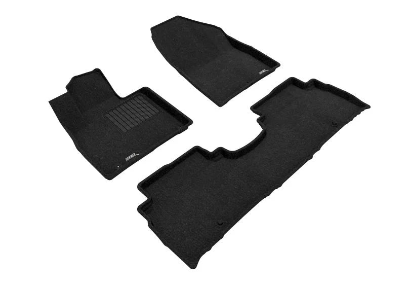 3D Maxpider 16-20 Kia Sorento 5-Seat Elegant Black R1 R2 - Main Product View