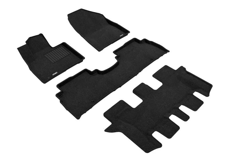 3D Maxpider 16-20 Kia Sorento 7-Seat Elegant Black R1 R2 R3 - Main Product View