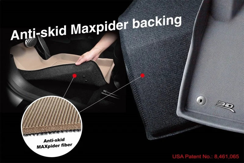 3D Maxpider 16-23 Mazda CX-9 7-Seat Maxtrac Black R1 R2 R3 - Additional View 5