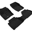 Load image into Gallery viewer, 3D Maxpider 17-20 Ford Fusion Elegant 1st 2nd Row - Floor Mat Set (Black) - Main Product View