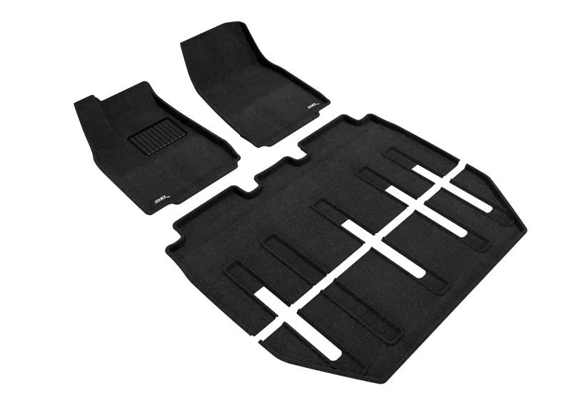 3D Maxpider 17-21 Tesla Model X Folding 7-Seat Elegant Black R1 R2 R3 - Main Product View