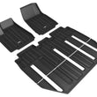 Load image into Gallery viewer, 3D Maxpider 17-21 Tesla Model X Folding 7-Seat Elitect 1st 2nd 3rd Row - Floor Mat Set (Black) - Main Product View