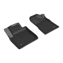 Load image into Gallery viewer, 3D Maxpider 19-24 Nissan Armada Kagu Front Floor Mat- Black R1 - Main Product View
