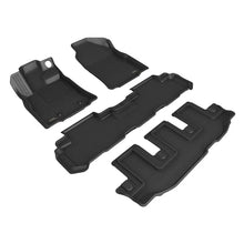 Load image into Gallery viewer, 3D Maxpider 19-24 Subaru Ascent Kagu Black Bench Seats R1 R2 R3 - Main Product View