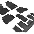 Load image into Gallery viewer, 3D Maxpider 20-23 Mazda Cx-9 6-Seat W/O R2 Console Kagu Black R1 R2 R3 - Main Product View