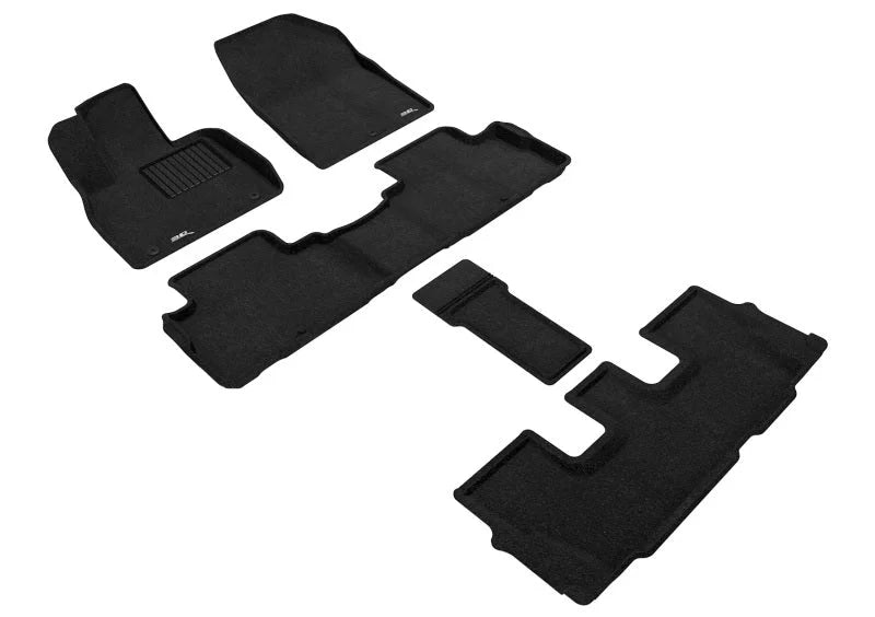 3D Maxpider 20-24 Hyundai Palisade 7-Seat Elegant Black R1 R2 R3 - Main Product View