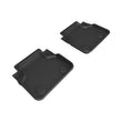 Load image into Gallery viewer, 3D Maxpider 2018+ BMW 8 Series Gran Coupe RWD Kagu 2nd Row Floormat - Black - Main Product View