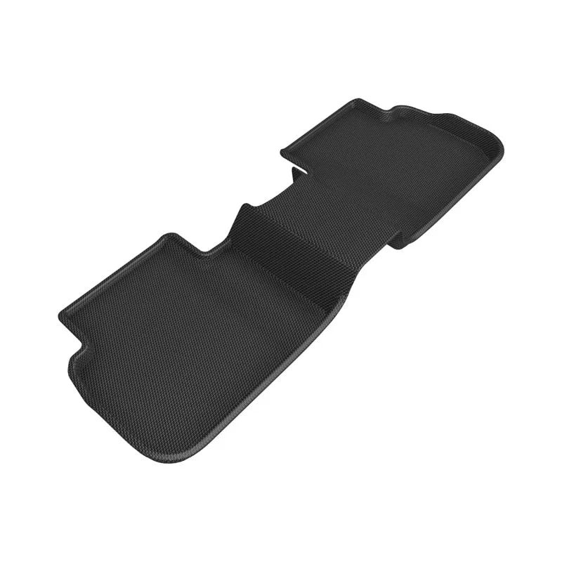 3D Maxpider 2022 Honda Civic Kagu Second Row Floormat - Black (No Rear USB Port) - Main Product View