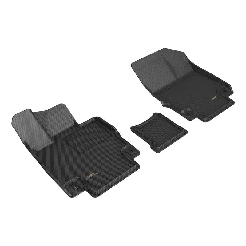 3D Maxpider 2023+ Genesis Gv60 Kagu Floor Mat- Black R1 - Main Product View