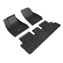 Load image into Gallery viewer, 3D Maxpider 2024 Tesla Model 3 Elitect Floor Mat 1st/2nd Row - Main Product View