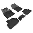 Load image into Gallery viewer, 3D Maxpider 21-23 Volkswagen Golf Gti/Golf R Kagu Floor Mat- Black R1 R2 - Main Product View