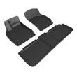 Load image into Gallery viewer, 3D Maxpider 22-23 Lucid Air Kagu Floor Mat- Black R1 R2 - Main Product View