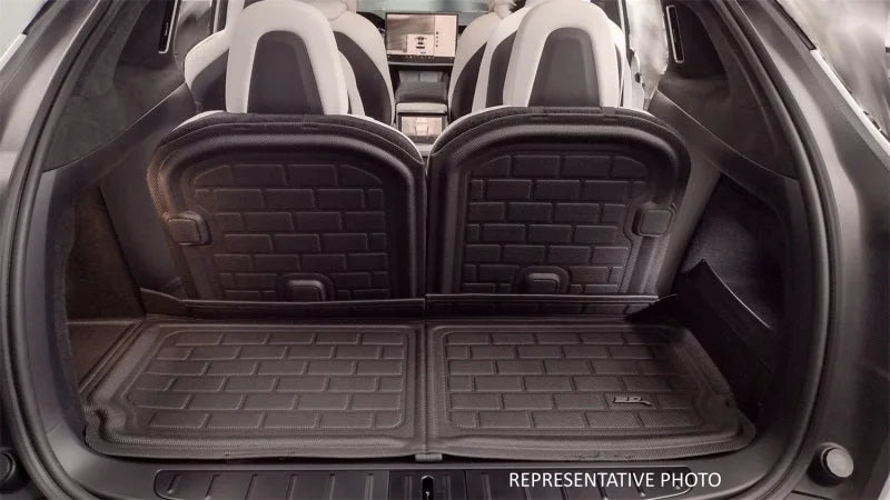 3D Maxpider 22-24 Jeep Grand Cherokee Kagu Black Seat Back Protector - Side View