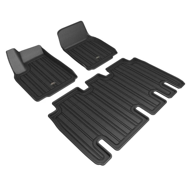 3D Maxpider 22-24 Tesla Model X 5-Seat Elitect Black R1 R2 - Main Product View