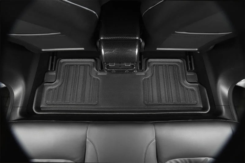 3D Maxpider 22-24 Tesla Model X 5-Seat Elitect Black R1 R2 - Back View