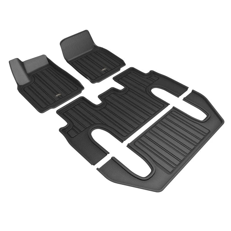 3D Maxpider 22-24 Tesla Model X 6-Seat Elitect Black R1 R2 R3 - Main Product View