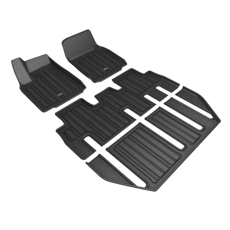 3D Maxpider 22-24 Tesla Model X 7-Seat Elitect Black R1 R2 R3 - Main Product View