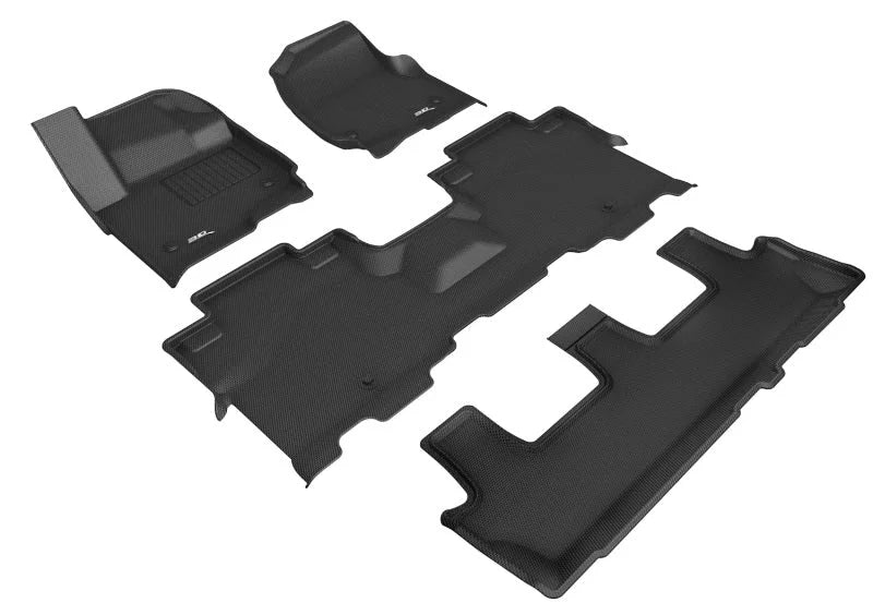 3D Maxpider18-24 Ford Expedition 8-Seat Kagu Black R1 R2 R3 - Main Product View