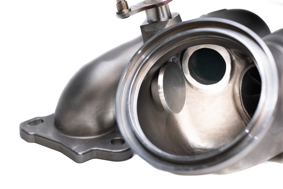 TR DCBB S55 Twin Turbo Kit with Exhaust Manifold & Intake Pipes for BMW F8X M2 Competition / M3 / M4 - 800HP+ Capable (TR-TW2008)