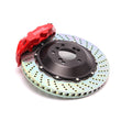 Load image into Gallery viewer, Dinan Red Caliper/Drilled Brake Set - Front fits 2006-2010 BMW M5, M6