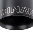 Load image into Gallery viewer, Dinan Double-Walled 4in Clamp-On Exhaust Tip - Black - 4in Outlet / 3.25in Inlet