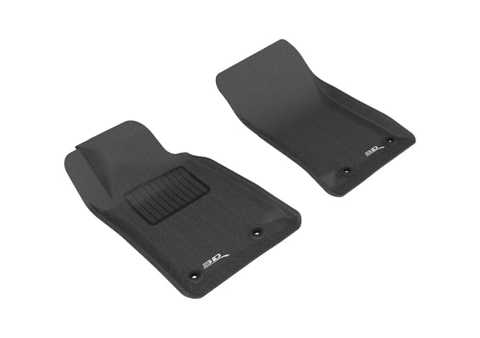 3D MAXpider 3D MAXpider 2010-2015 Chevrolet Camaro Kagu 1st Row Floormat - Black ACEL1CH01711509