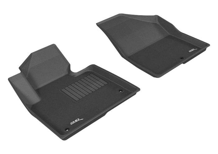 3D MAXpider 3D MAXpider 2013-2019 Hyundai Santa Fe Sport/Santa Fe/Santa Fe Xl Kagu 1st Row Floormat - Black ACEL1HY01711509