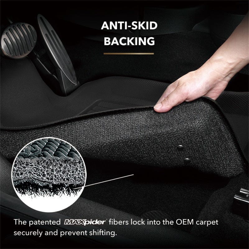 3D MAXpider 3D MAXpider 2015-2020 Chevrolet/GMC Suburban/Yukon Xl Kagu 3rd Row Floormats - Black ACEL1CH05831509