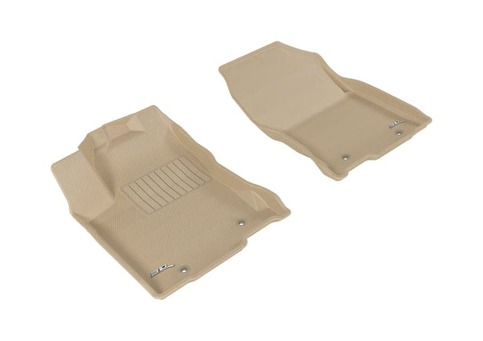 3D MAXpider 3D MAXpider 2015-2020 Lexus NX/NX Hybrid Kagu 1st Row Floormat - Tan ACEL1LX05111502
