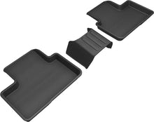 Load image into Gallery viewer, 3D MAXpider 3D MAXpider 2019-2020 Volvo XC40 Kagu 2nd Row Floormats - Black ACEL1VV03021509