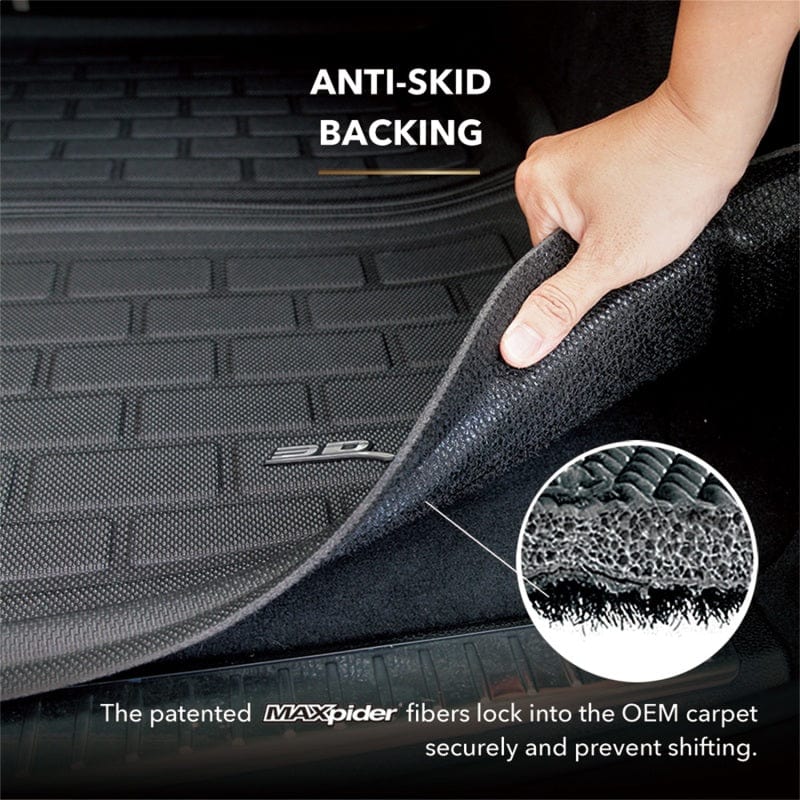 3D MAXpider 3D Maxpider 2022 Honda Civic Kagu Black Cross Fold Cargo Liner ACEM1HD1191309