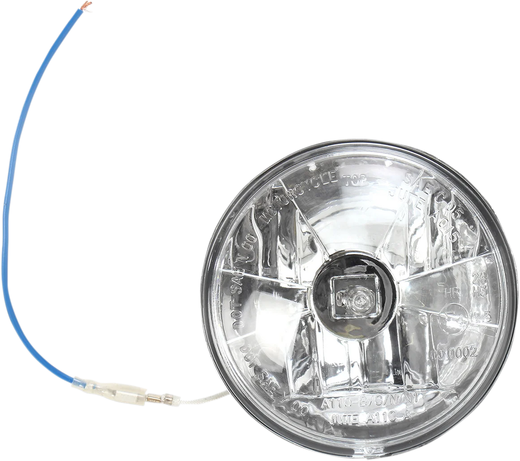 4-1/2" Halo Headlight - Clear DragSpecialties 20-6045-AD - Main Product View