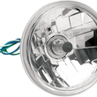Load image into Gallery viewer, 4-1/2" Halo Headlight - Clear DragSpecialties 20-6045-AD - Side View