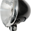 Load image into Gallery viewer, 4 1/2" Spotlamp - Black - Side View