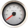 Load image into Gallery viewer, 4" Electronic Tachometer - White Face DragSpecialties 83114S - Main Product View