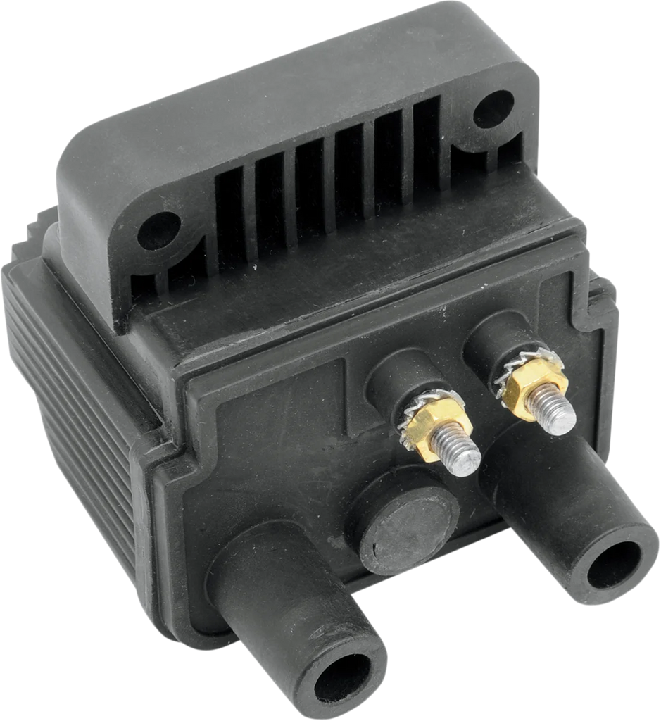 4 Ohm Mini Ignition Coil DragSpecialties 10-2042 - Side View
