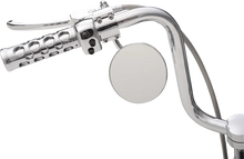 Load image into Gallery viewer, 4" Round Mirror - Adjustable Stem DragSpecialties KA-1-BC4 - Side View