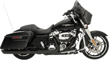 Load image into Gallery viewer, 4" Slashdown Slip-On Mufflers - Black DragSpecialties H00968 - Main Product View