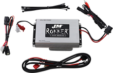 Load image into Gallery viewer, 400 W 2-Channel Amp Kit - '15-'20 Road Glide J&amp;M JAMP-400HR15 - Main Product View