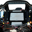 Load image into Gallery viewer, 400 W 2-Channel Amplifier/Speaker Kit - '15-'23 FLTRX/FLTRU/RG3 J&amp;M RKT6-400HR15 - Back View