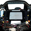 Load image into Gallery viewer, 400 W 4-Channel Amplifier Kit -'16-'23 FLTRU/FLTRK J&amp;M JMA6-400HR16-UL - Side View