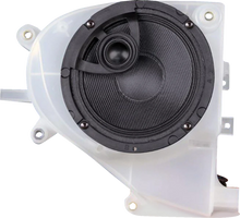 Load image into Gallery viewer, 400 W 4-Channel Amplifier/Speaker Kit - '14-'23 FLHTK/FLHT/FLHCUTG J&amp;M RKT6-400HC14-UL4 - Side View