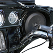 Load image into Gallery viewer, 400 W 4-Channel Amplifier/Speaker Kit - '14-'23 FLHTK/FLHT/FLHCUTG J&amp;M RKT6-400HC14-UL4 - Back View
