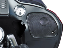 Load image into Gallery viewer, 400 W 4-Channel Amplifier/Speaker Kit -'16-'23 FLTRU/FLTRK J&amp;M RKT6-400HR16-UL4 - Side View