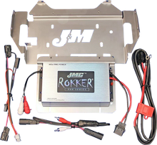 Load image into Gallery viewer, 400 W Amplifier Kit - '14-'23 FLHX/FLHTK/FLHCUTG J&amp;M JMA6-400HC14 - Main Product View