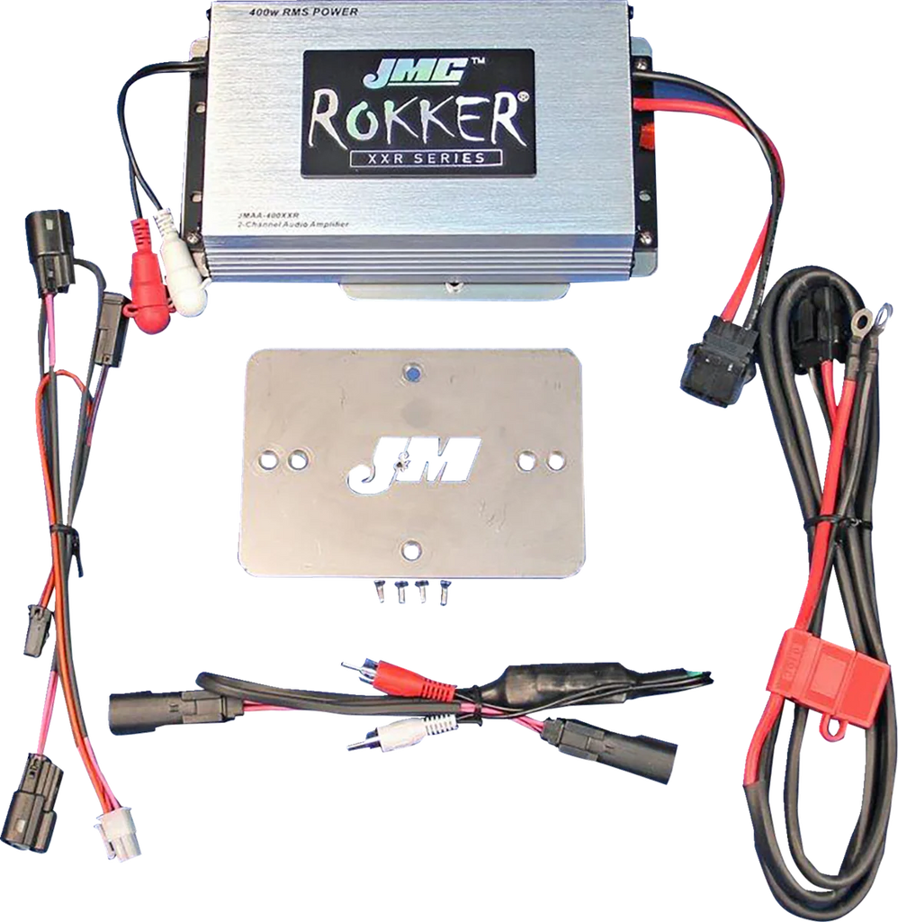 400 W Amplifier Kit - '15-'23 FLTRX/FLTRU/RG3 J&M JMA6-400HR15 - Main Product View