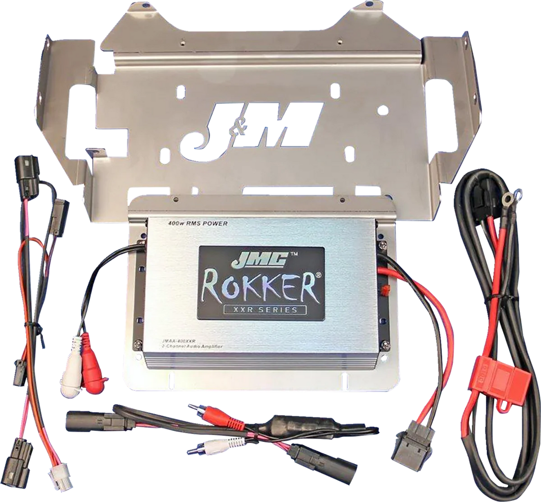 400 W Amplifier Kit - '15-'23 FLTRX/FLTRU/RG3 J&M JMA6-400HR15 - Detail View
