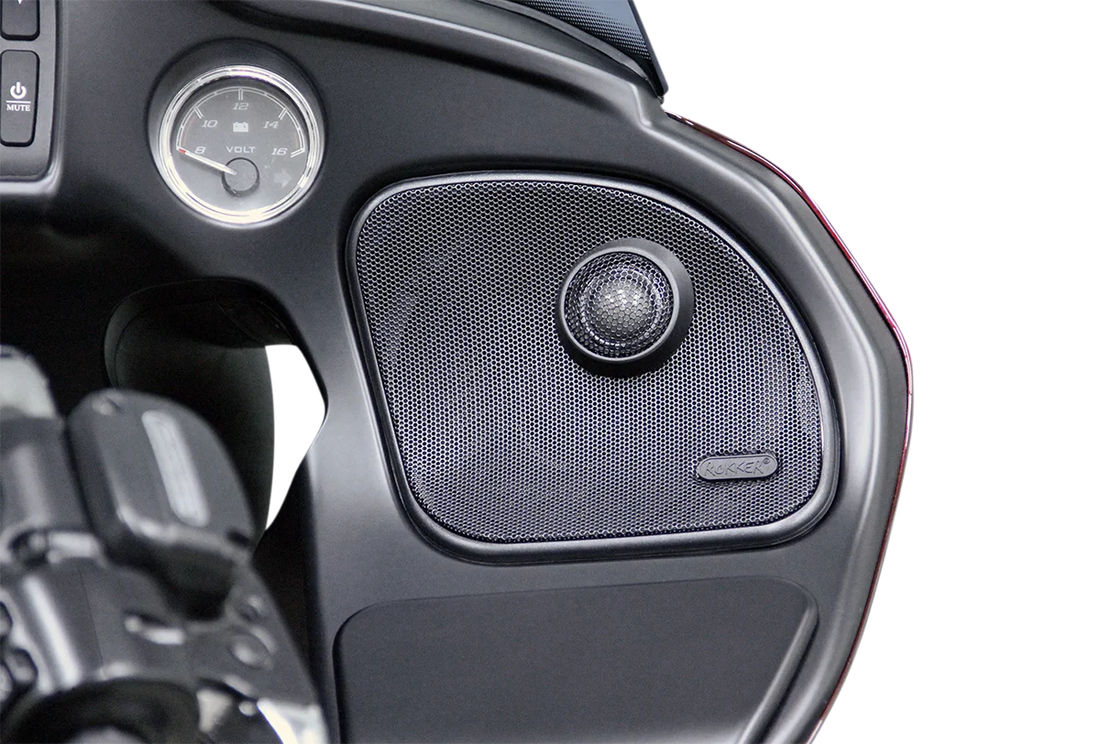 400w 2-Speaker/Amplifier - Road Glide/Ultra J&M XXRK-400SP215RG - Side View