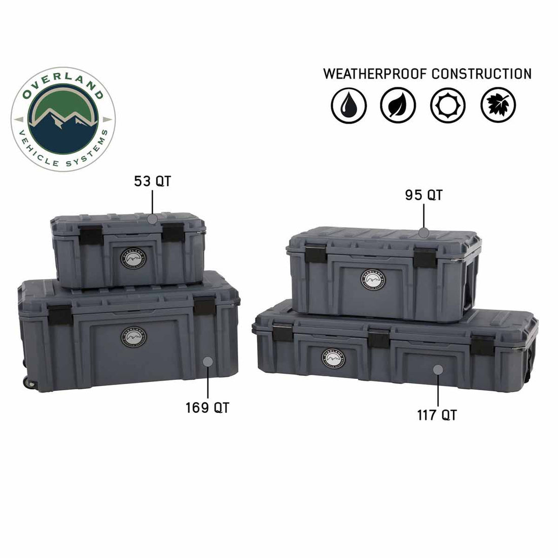 Stay Dry With Overland Vehicle Systems 95 Quart Dry Box Overland Vehicle Systems
