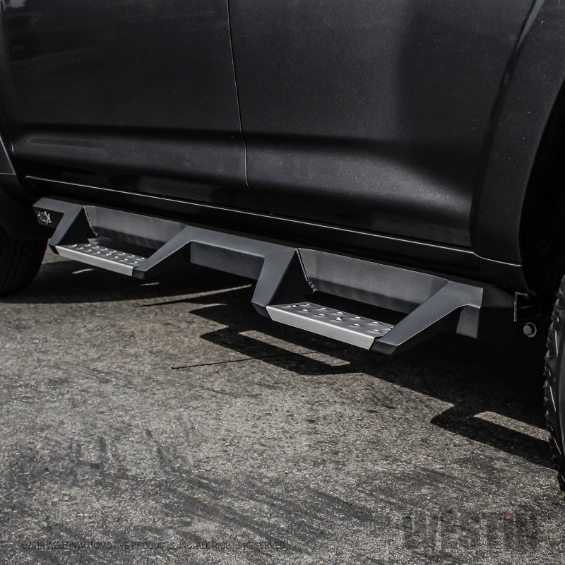 Westin 10-17 Toyota 4Runner Trail Edition (Excl. Ltd) HDX Stainless Drop Nerf Step Bars - Tex. Blk